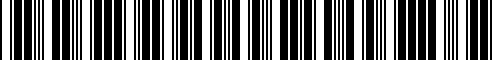 Barcode for 07119905973