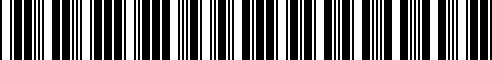 Barcode for 07131485566