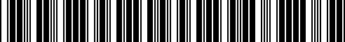 Barcode for 07145A48F73