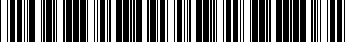 Barcode for 27109807703