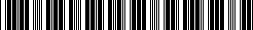 Barcode for 34505A374A3