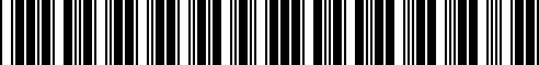 Barcode for 51112755333