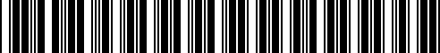 Barcode for 63122288981