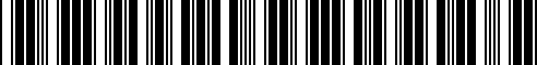 Barcode for 71246775153